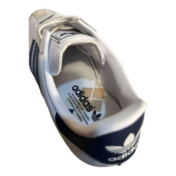 Adidas Samoa IF7164 Men’s Size 9 Cloud White Night Indigo Shoes New w/o Box - Picture 7 of 8